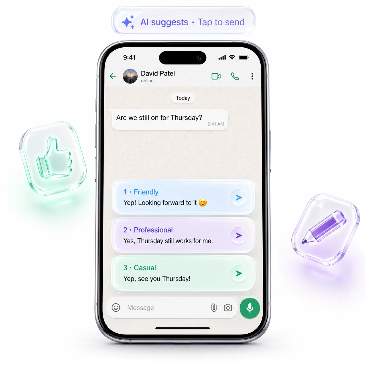 Keyword PRICE triggers AI scenario: User comments PRICE, AI sends DM, checkout link delivered